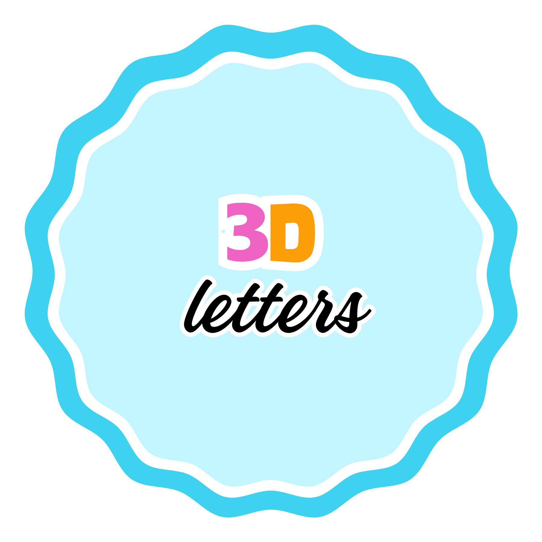3D Letters