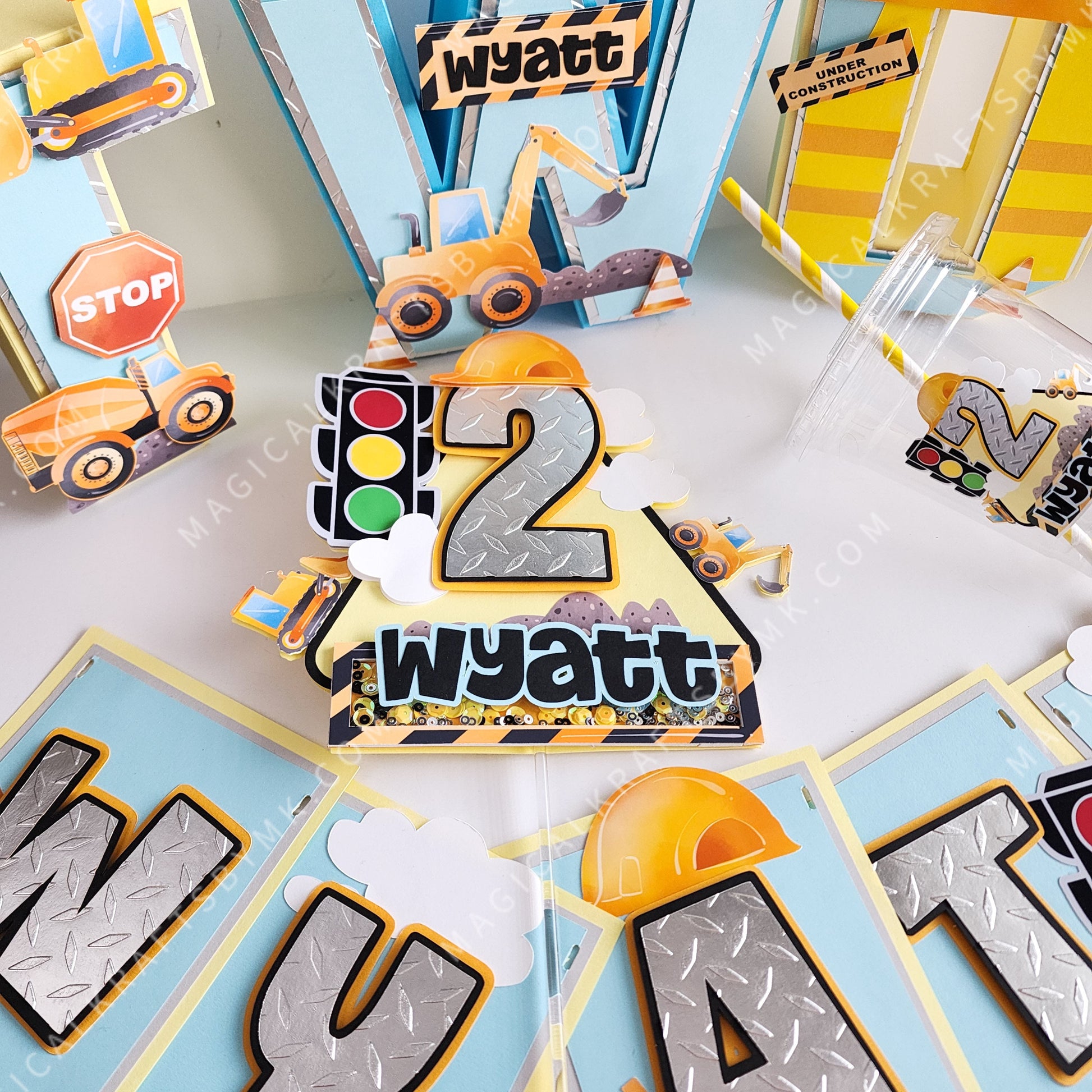 Construction 3D Letters