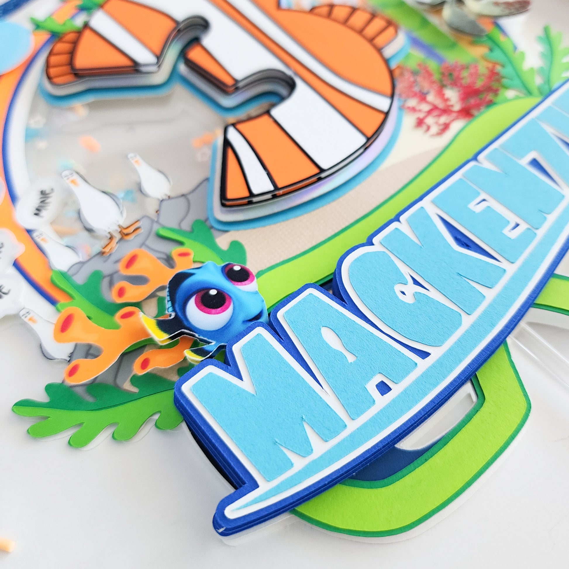 Fish Are Friends Cake Topper