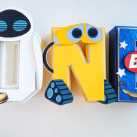 Space Bot 3D Letters/Numbers