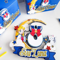 Luna Sailor Cake Topper