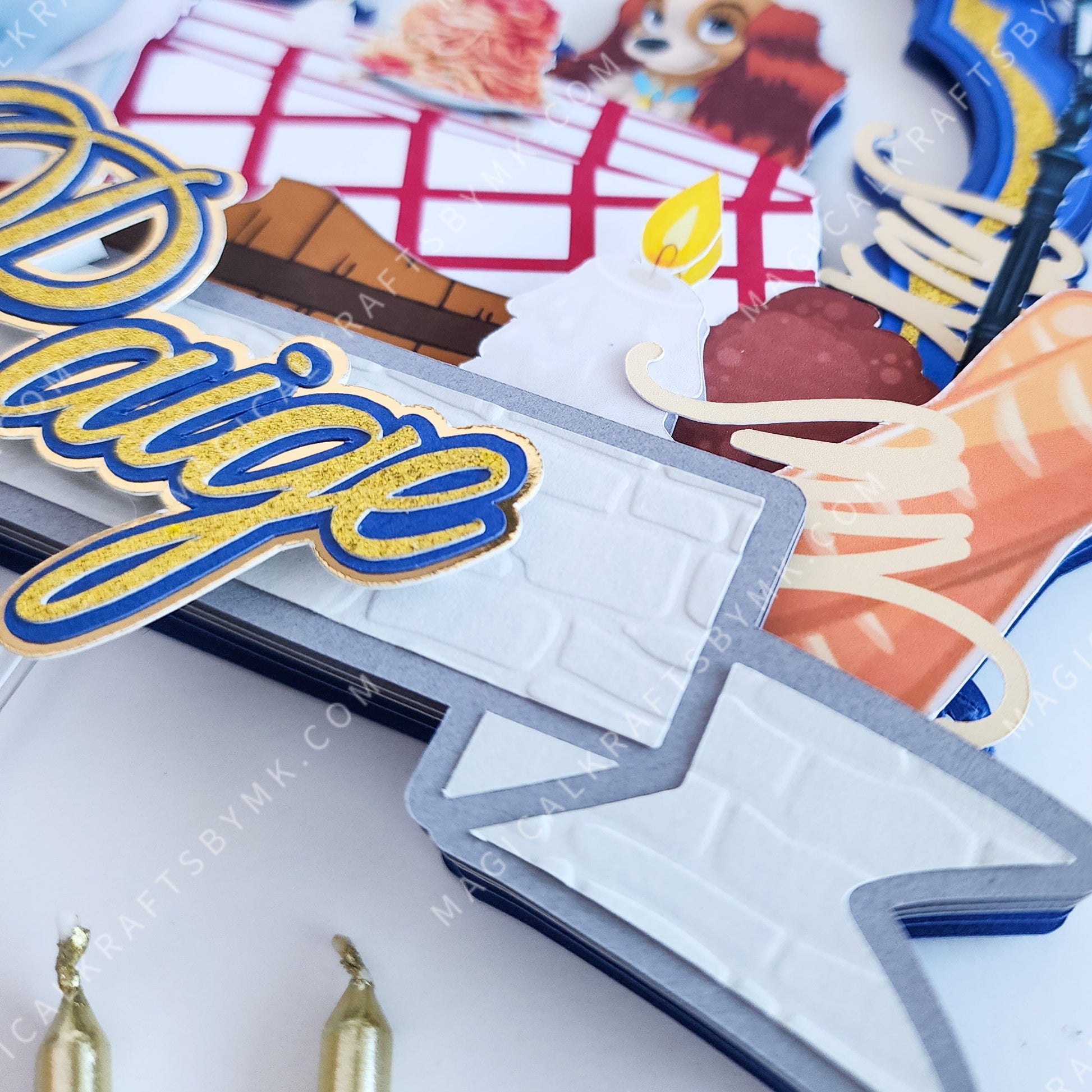 Bella Notte Cake Topper