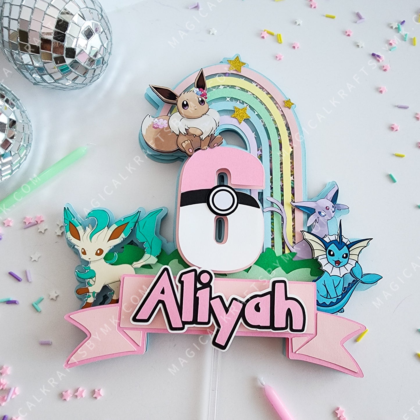 Evee Cake Topper