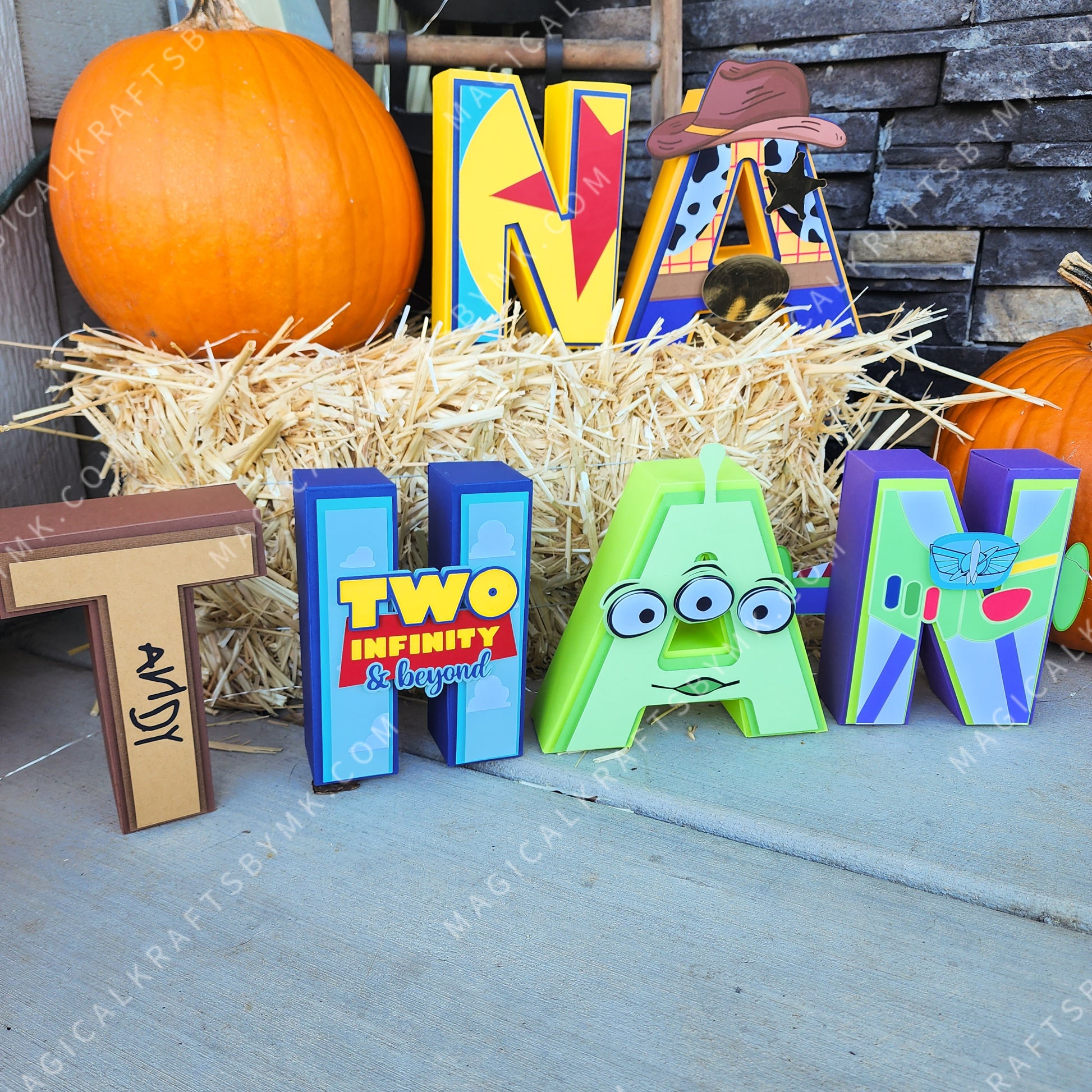 Andy's Roundup 3D Letters/Numbers
