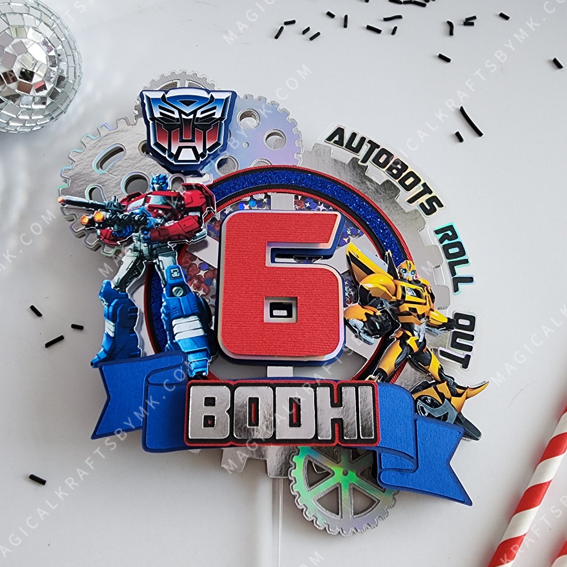 Autobots Cake Topper