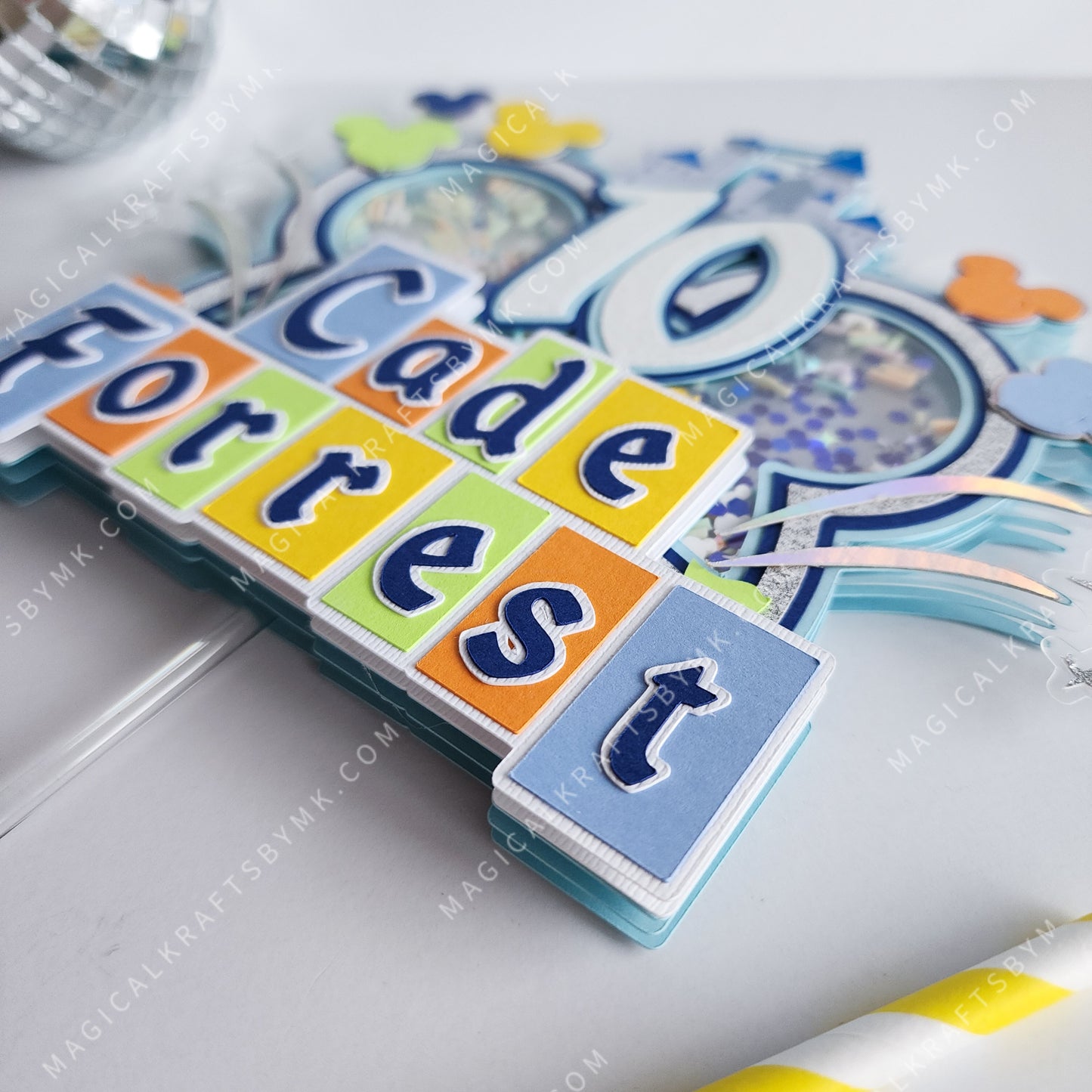 Retro Kingdom Cake Topper