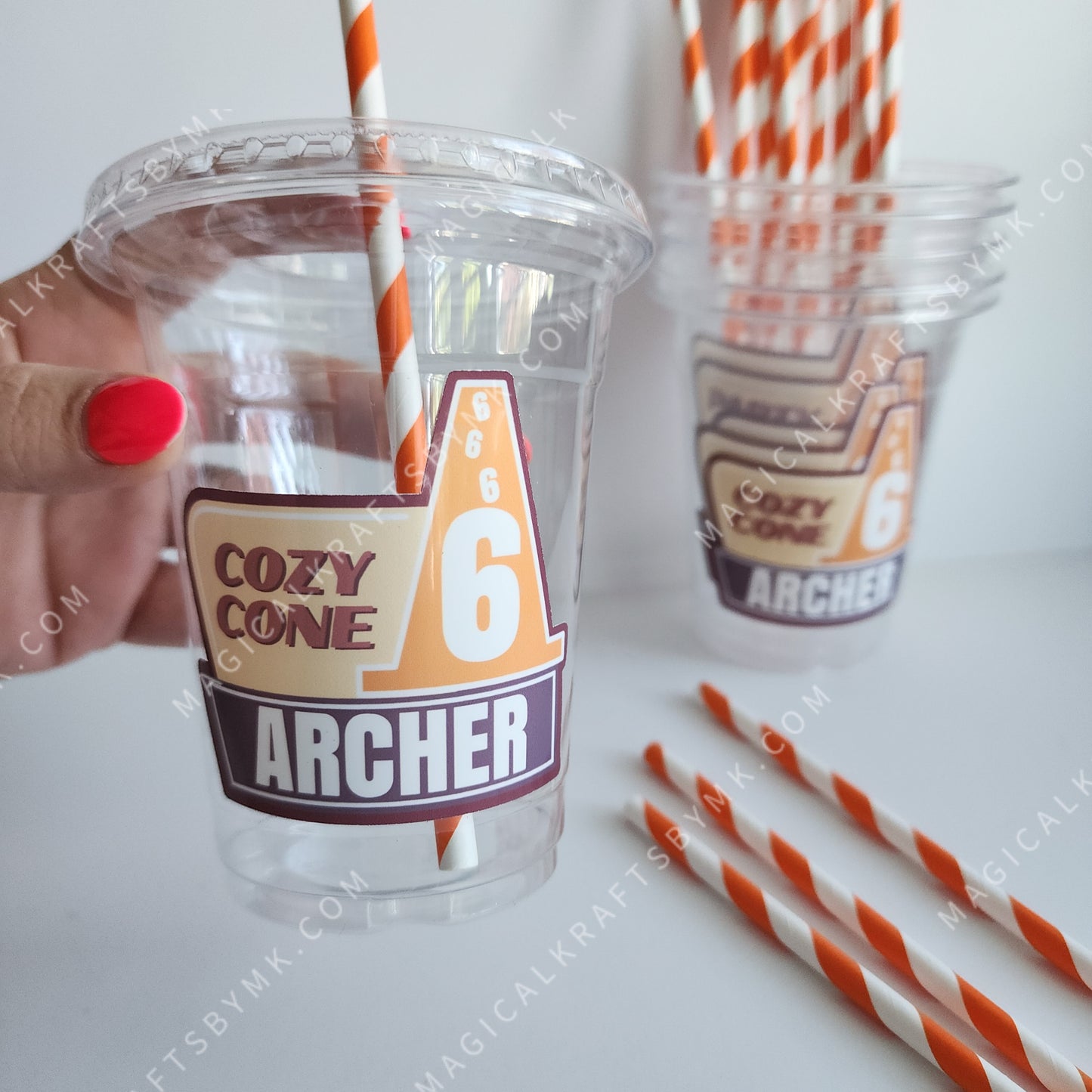 Stickers Only: Party Cone (or Cozy Cone) Sticker Sheets