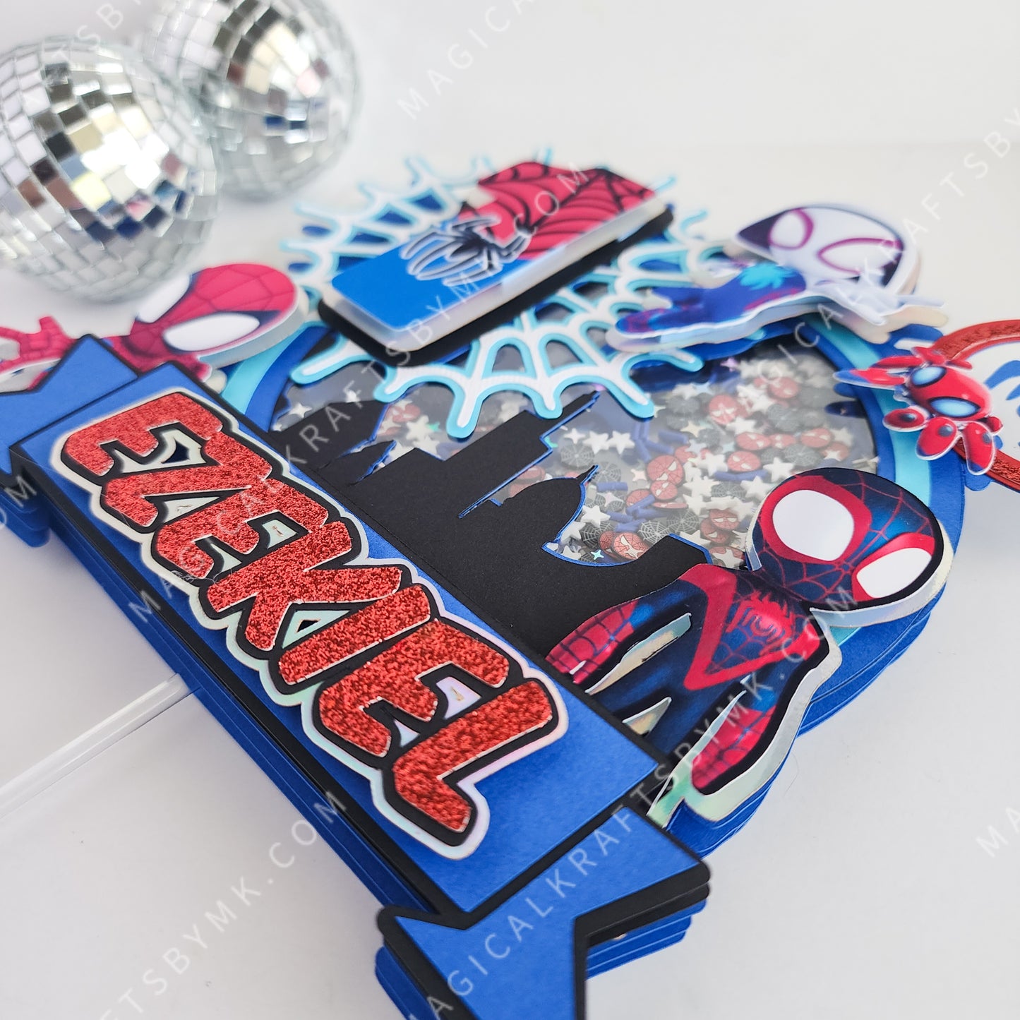 Spidey and Friends Cake Topper