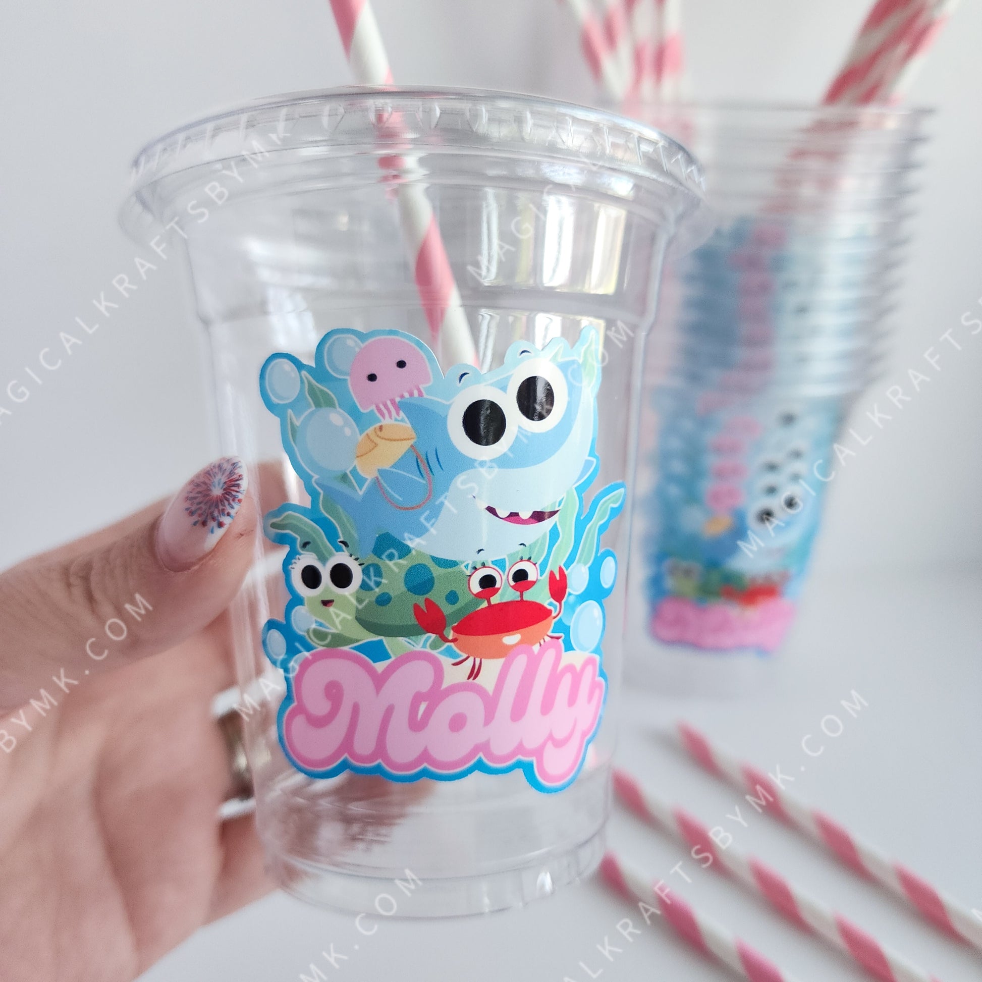 Finny Party Cups