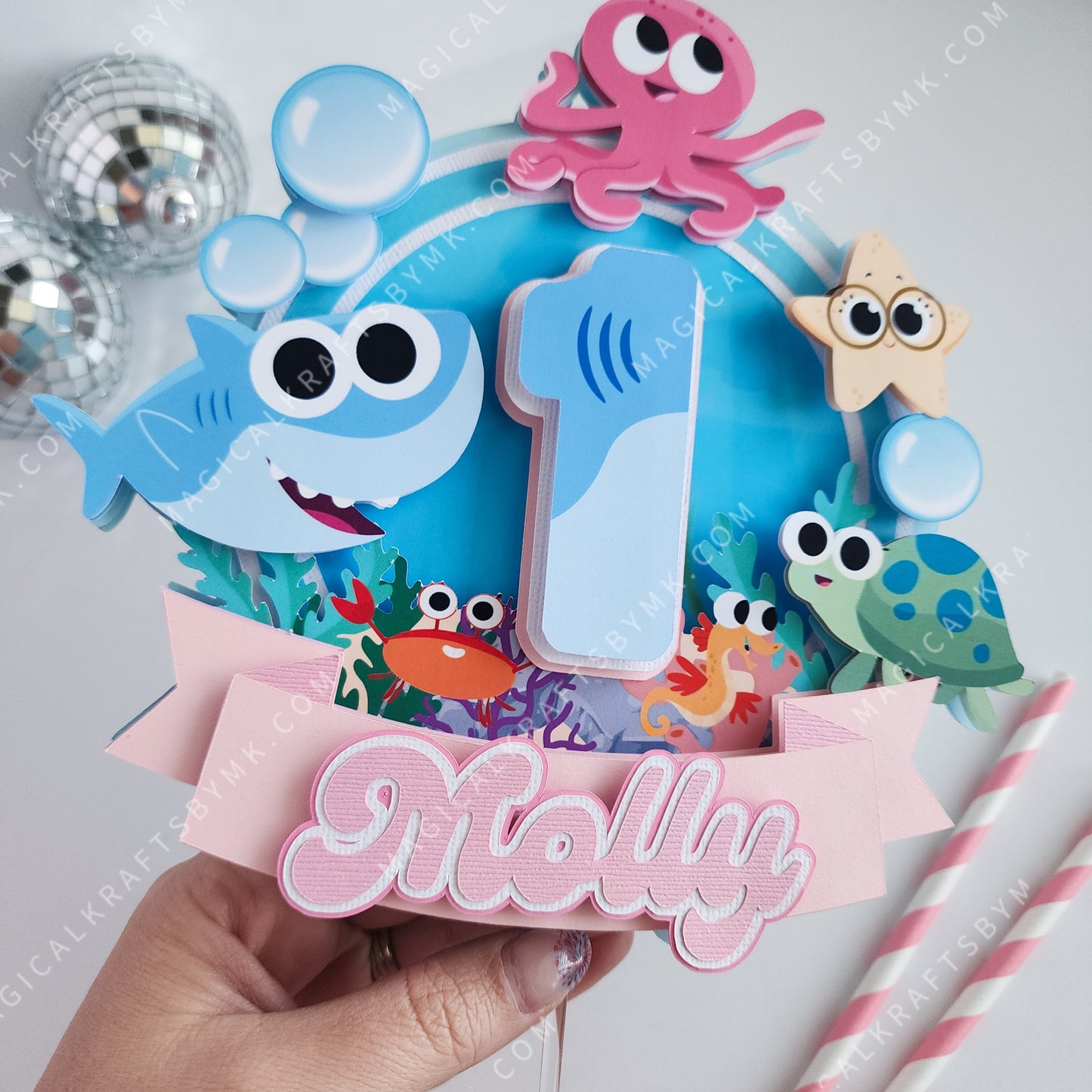 Finny Cake Topper