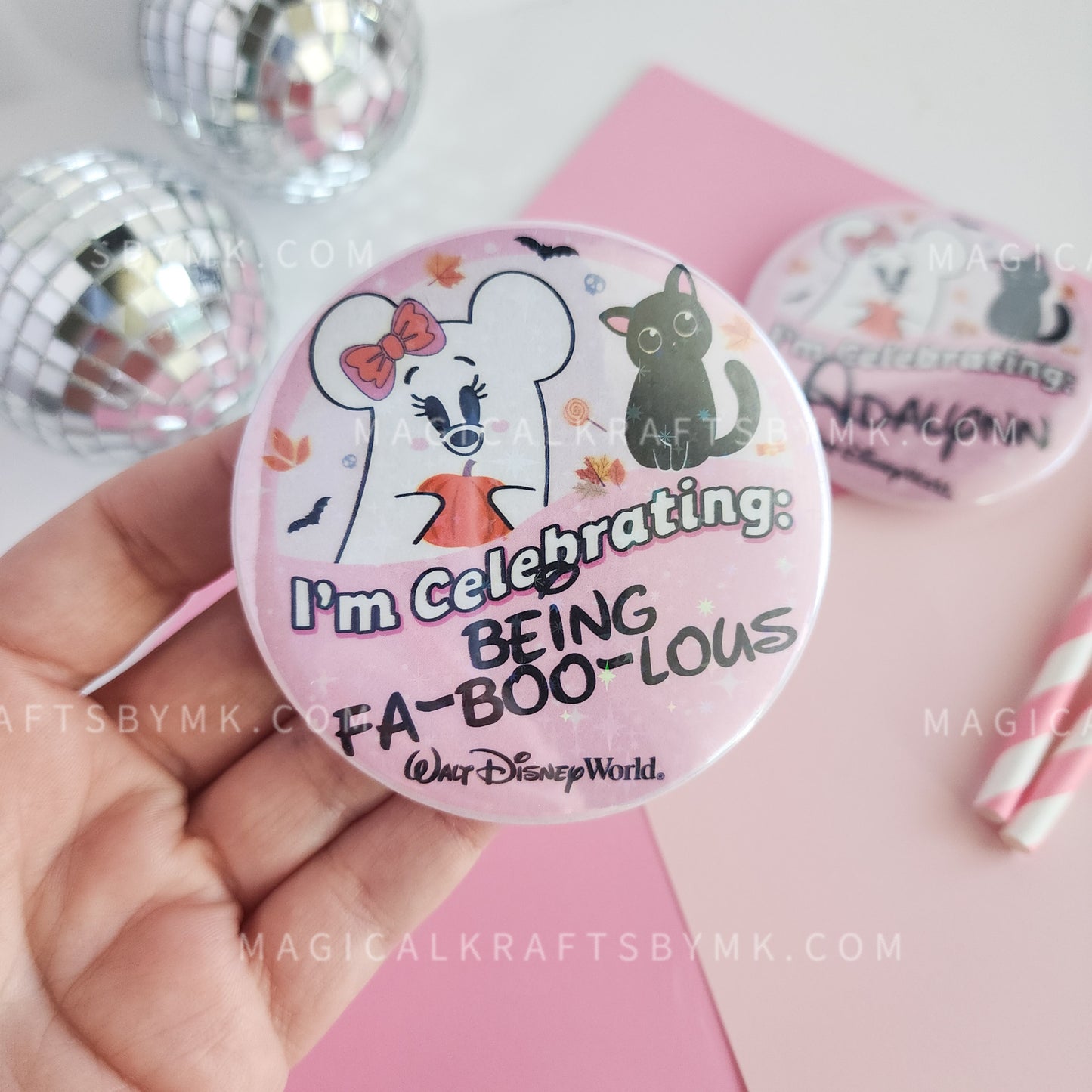 Fa-boo-lous 3" Buttons