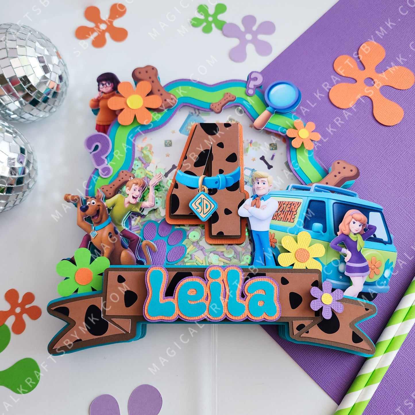 Mystery Team Cake Topper
