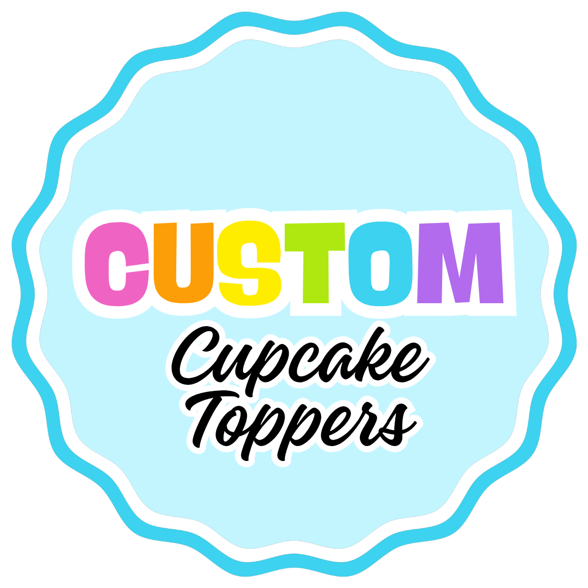 Custom Cupcake Toppers