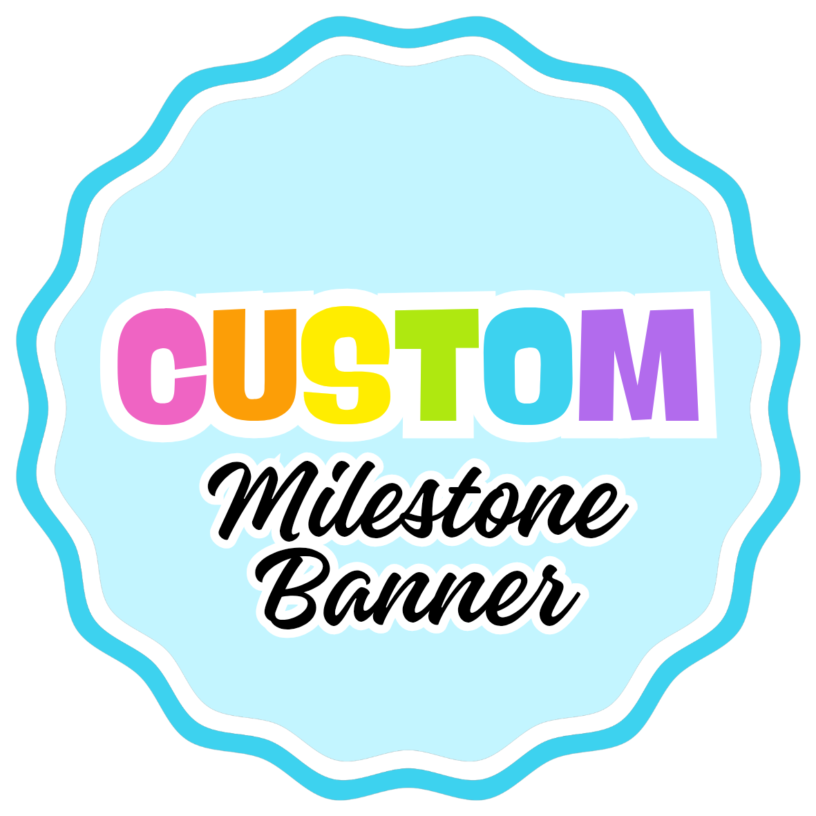 Custom Milestone Banner