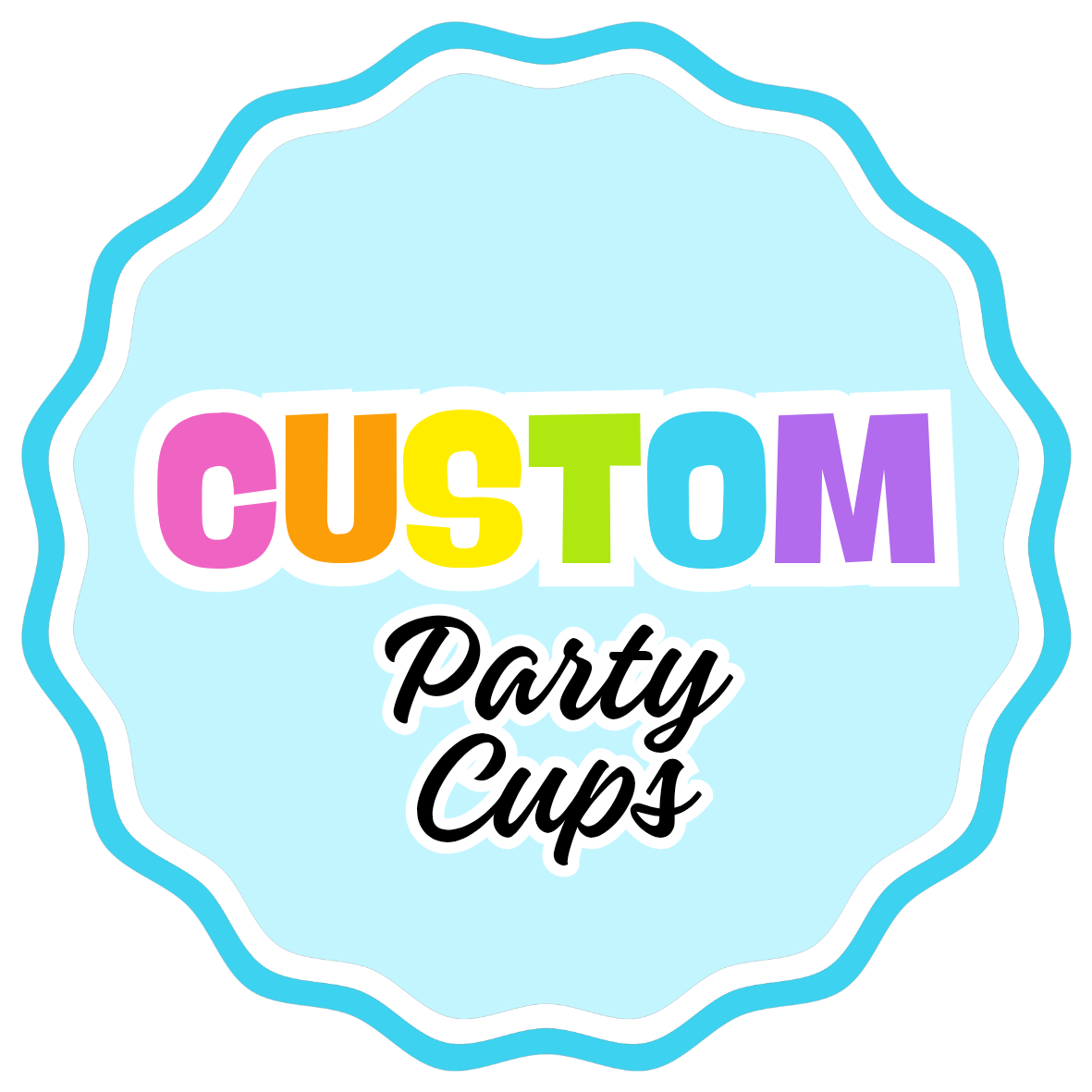 Custom Theme Party Cups