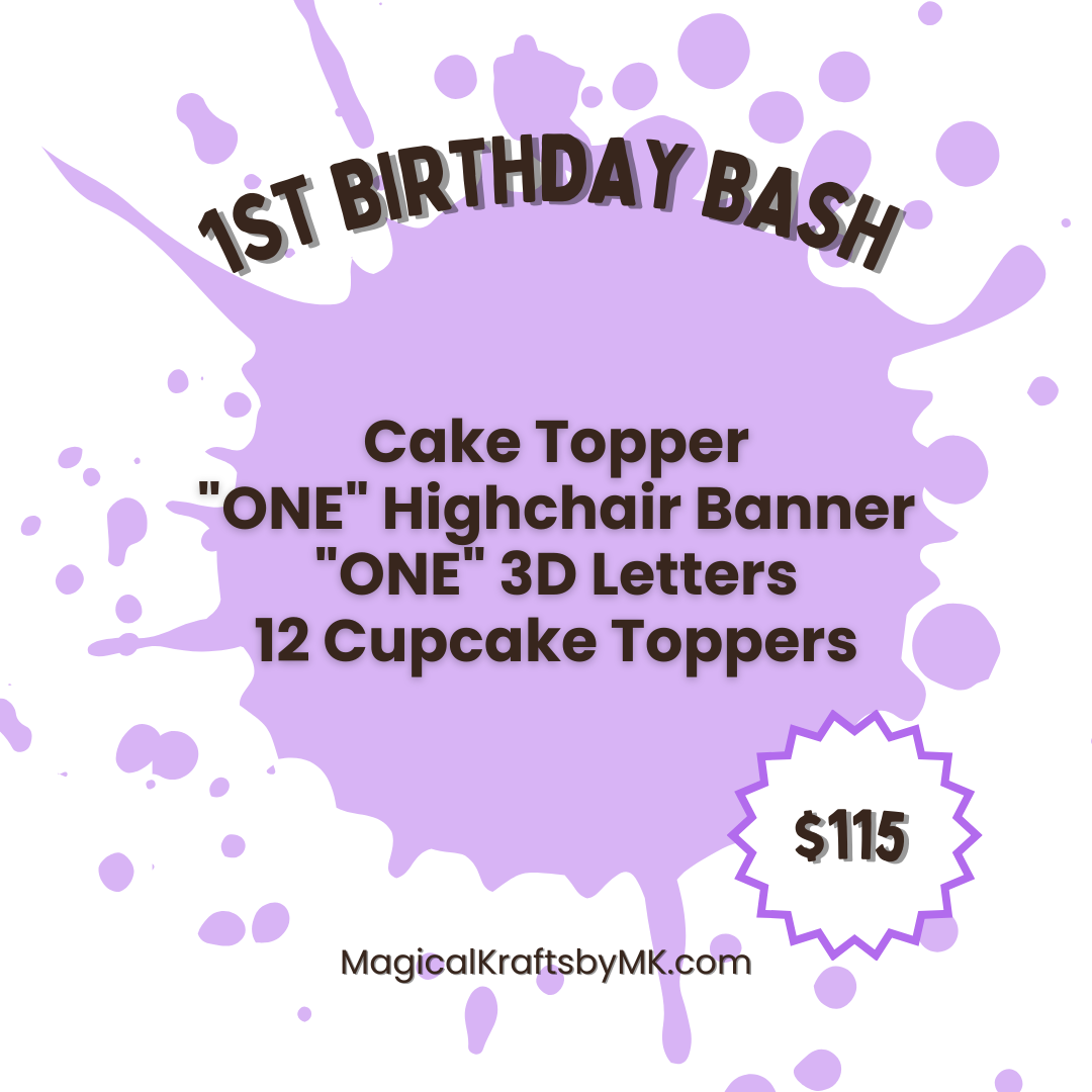1st Birthday Party Package