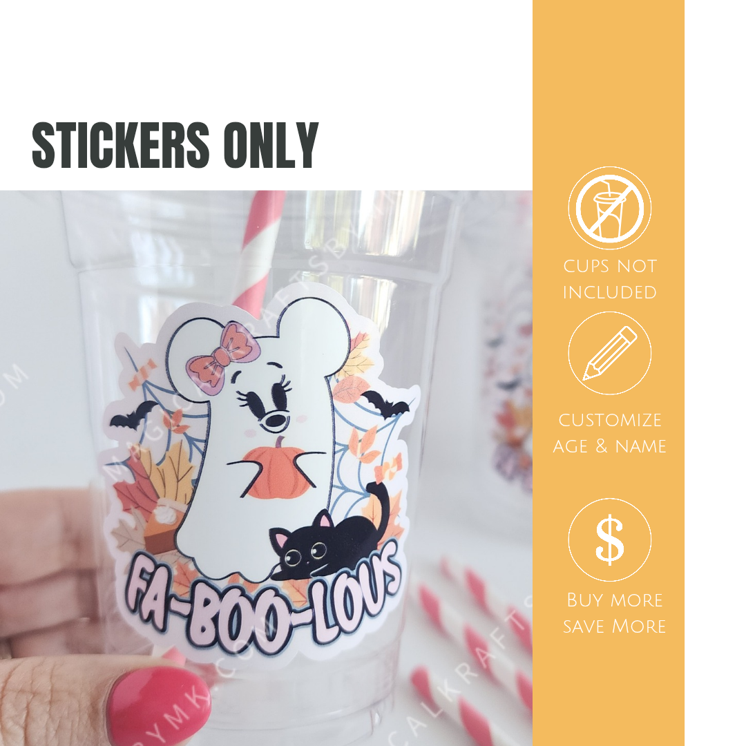 Stickers Only: Fa-boo-lous Sticker Sheets