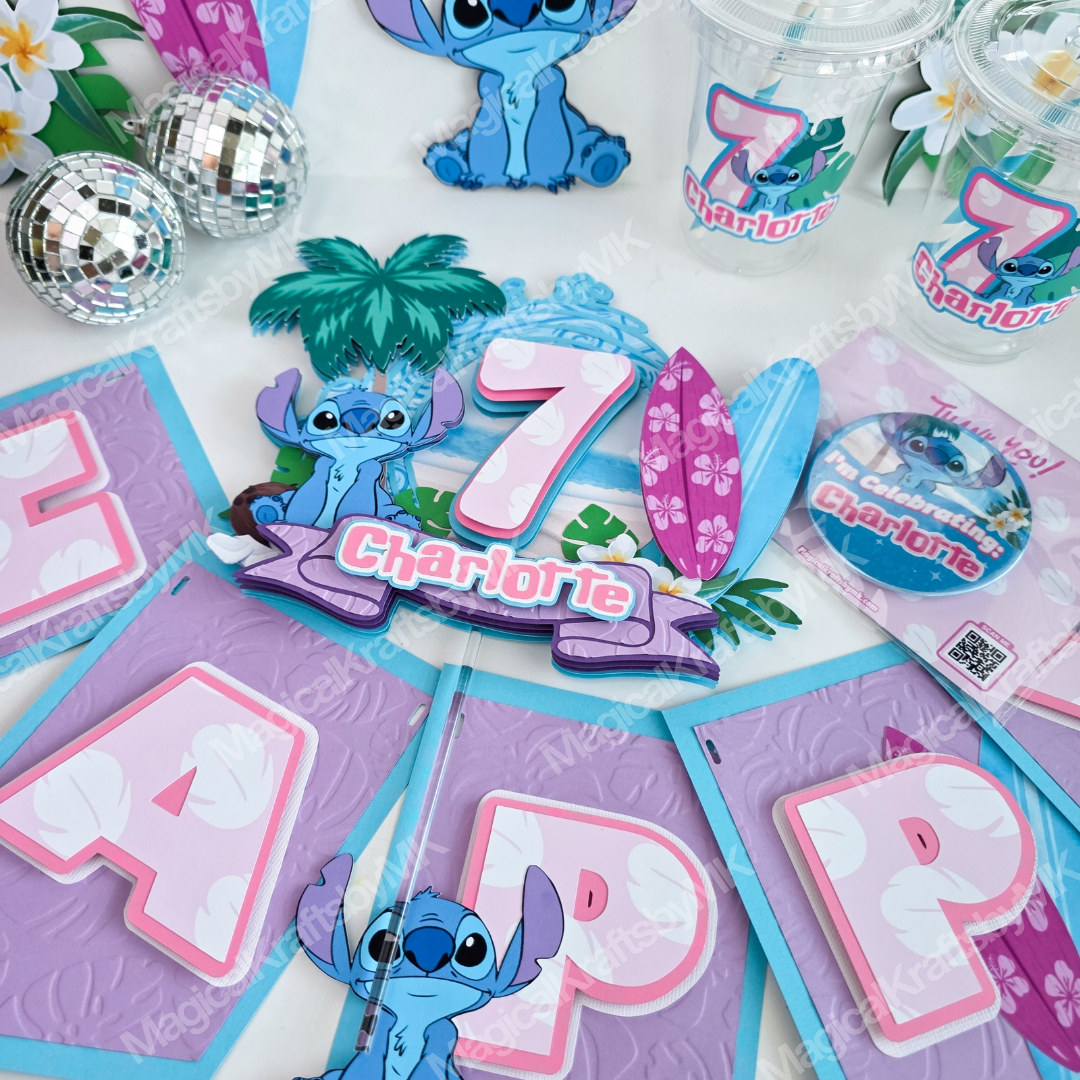 Ohana Cake Topper