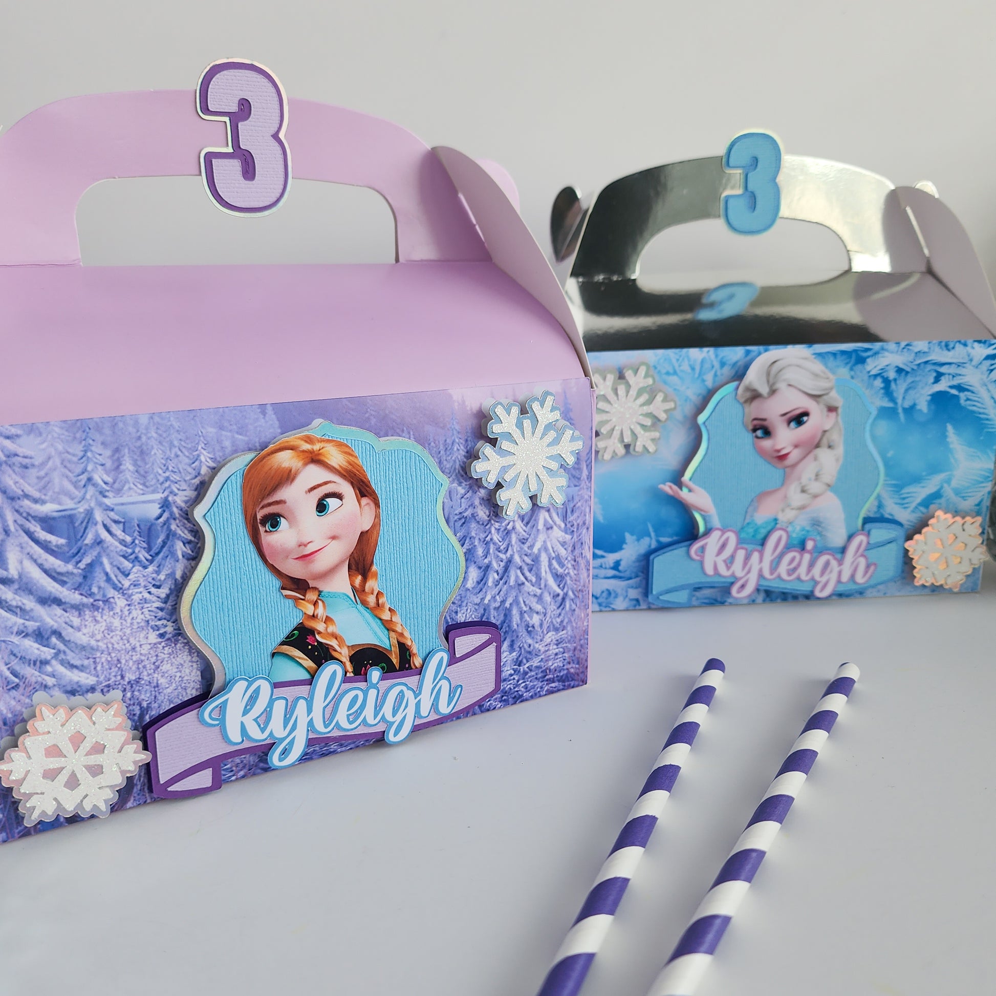 Arendelle 1 Favor Boxes