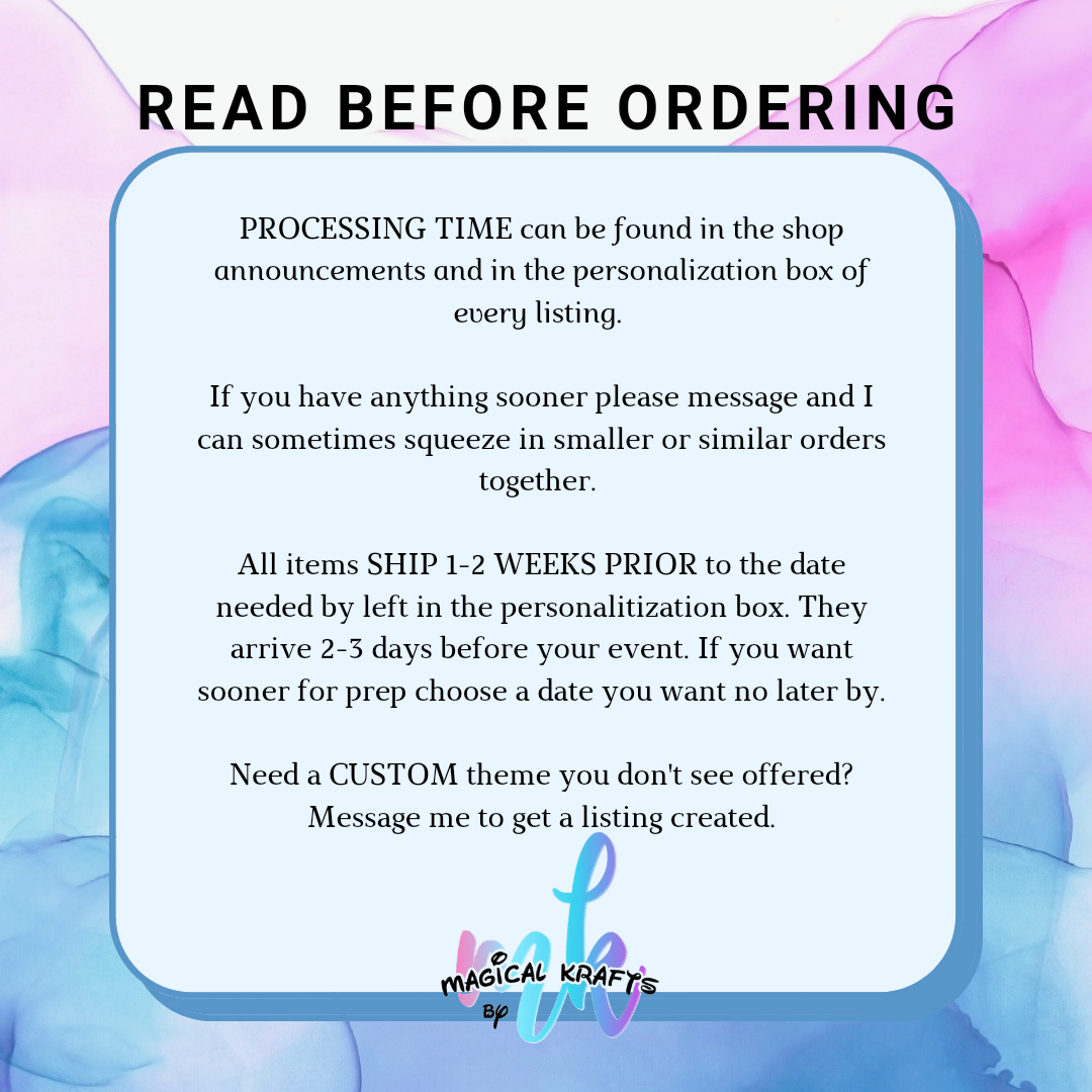 Cruella Flowers: 9 Pc Set