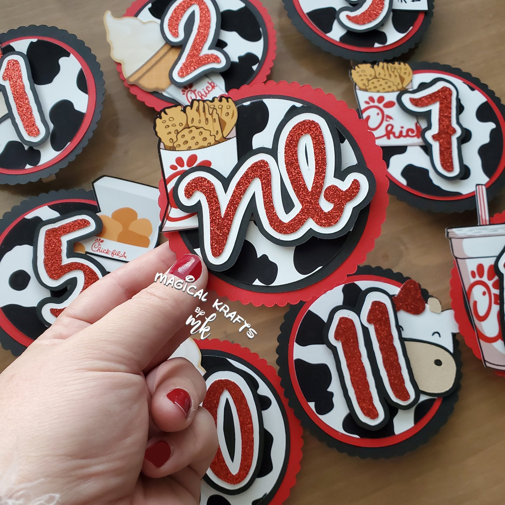 Chicken Cow Milestone Banner