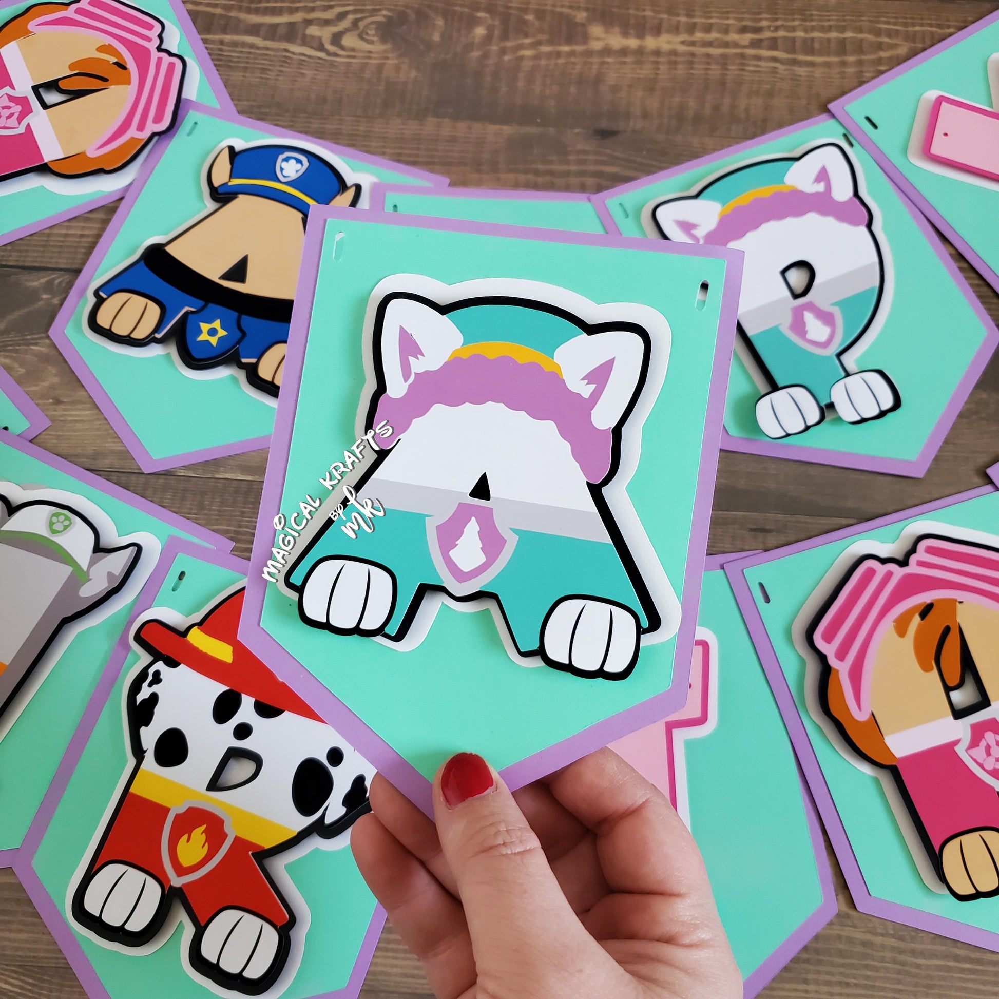 Girl Paw Patrol Banner