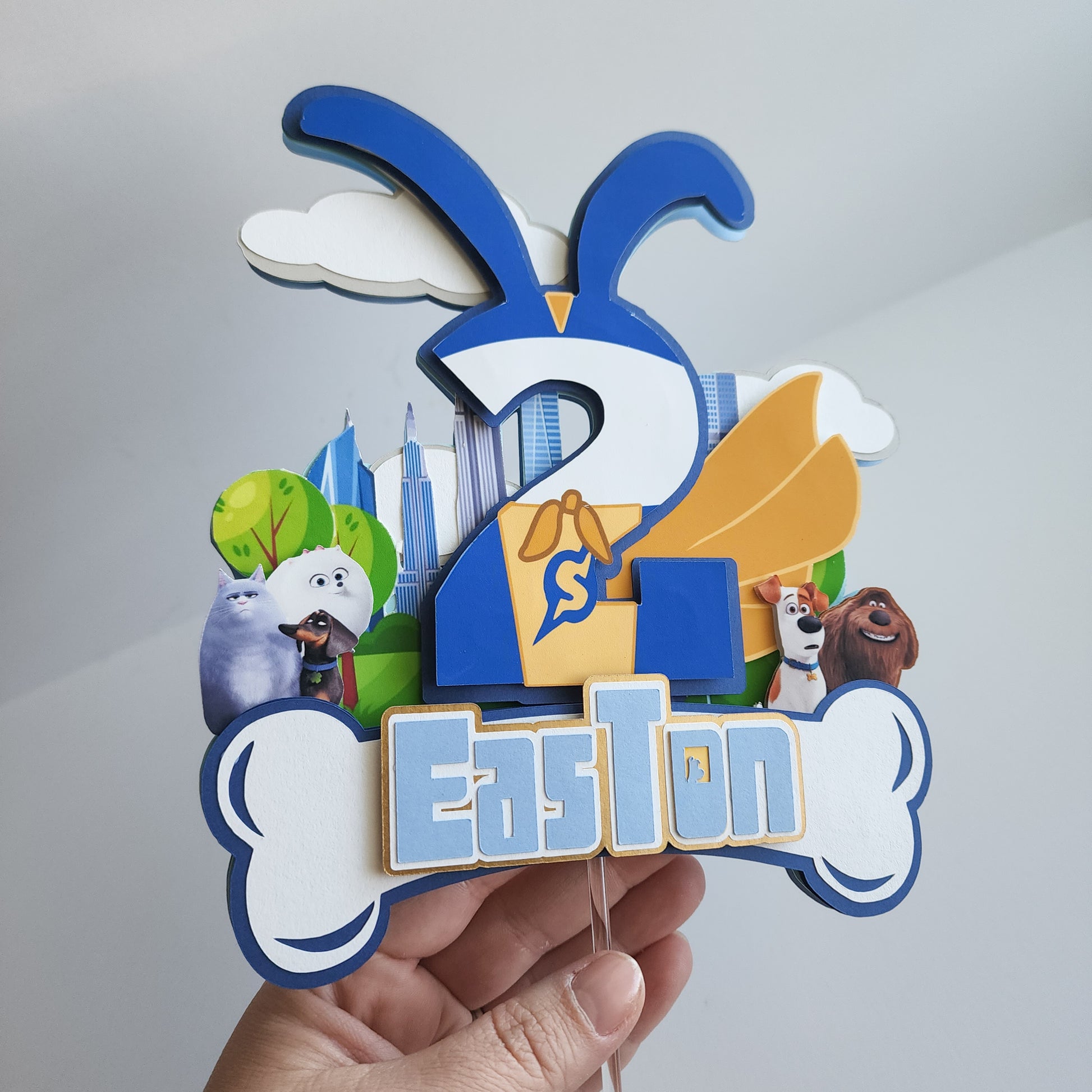 Capt. Snowball Cake Topper