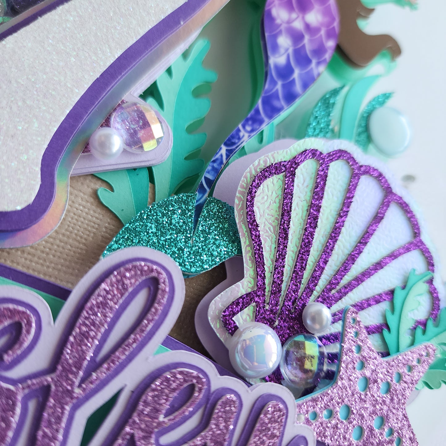 Mermaid Cake Topper