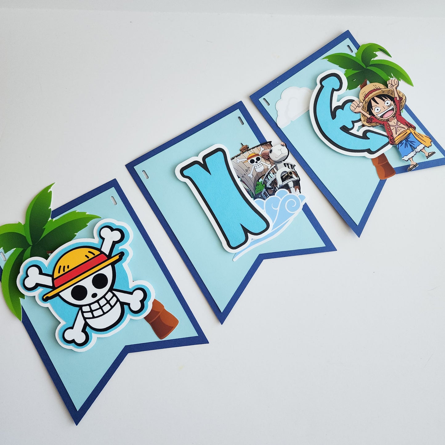 One Piece Highchair Banner