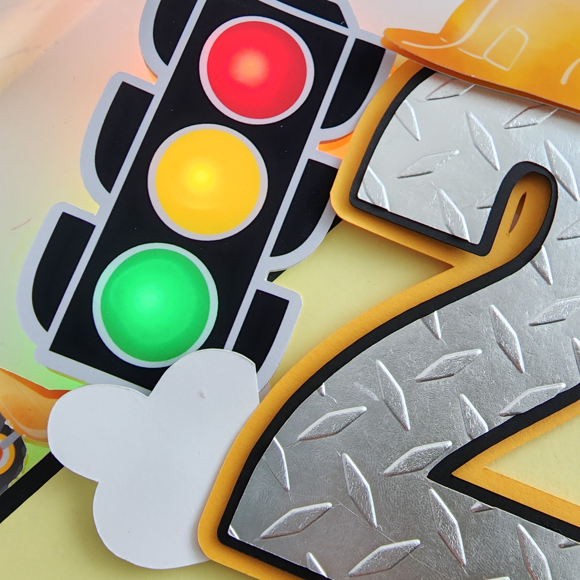 Construction Cake Topper