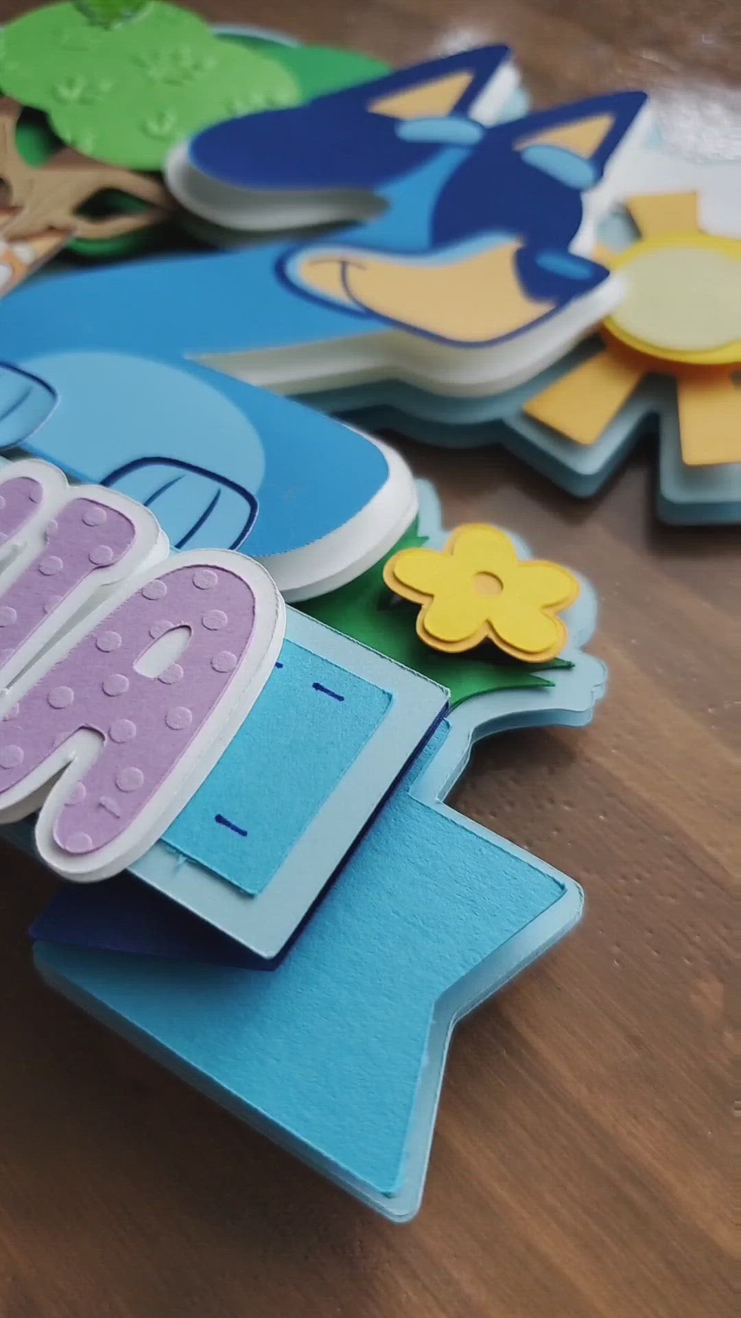 Blue Heeler Cake Topper