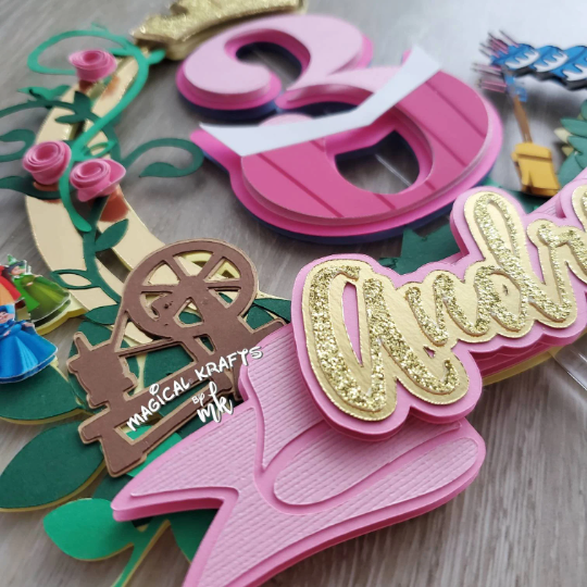 Aurora Cake Topper