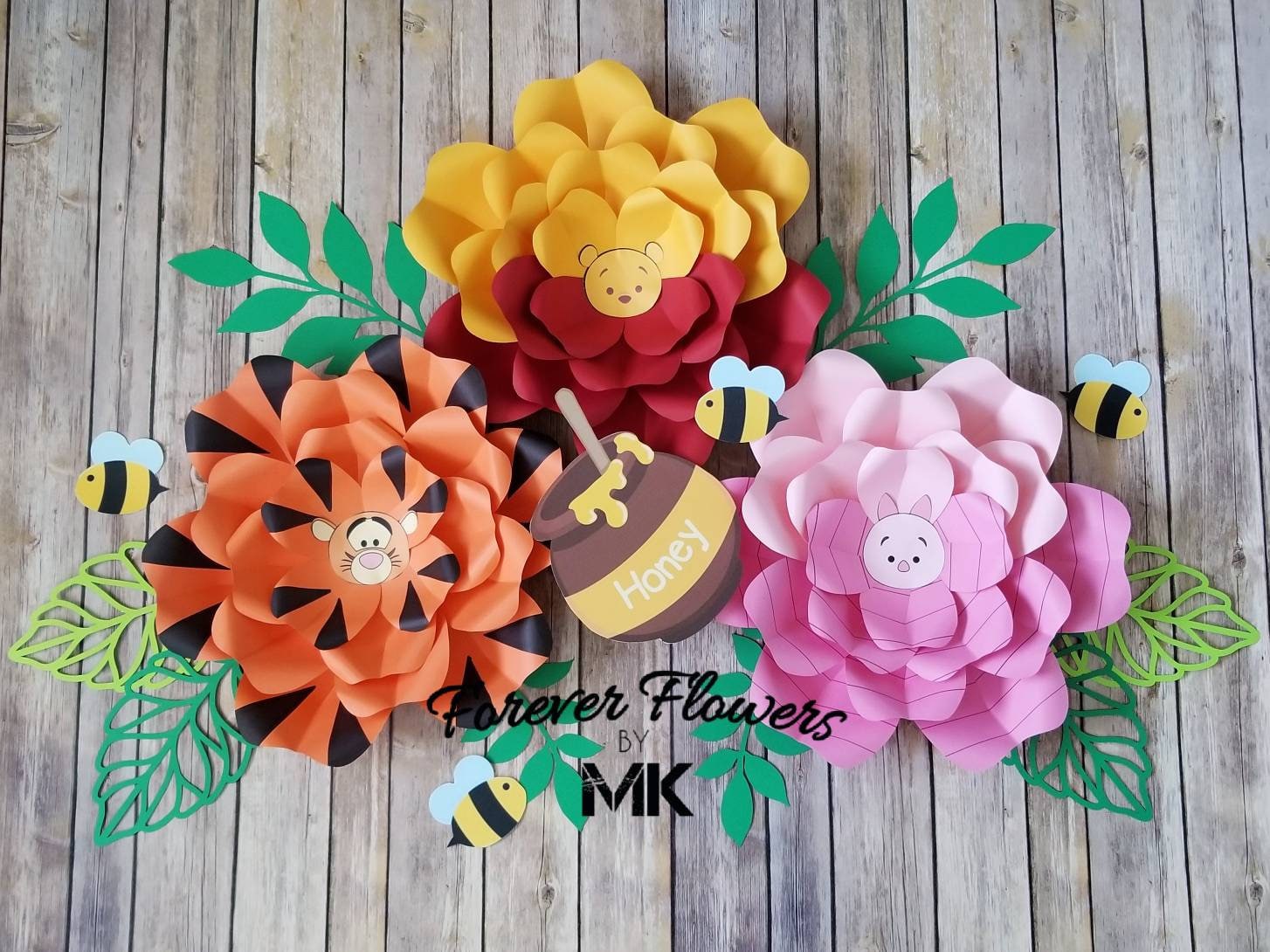 Deluxe Winnie The Pooh Flower Set