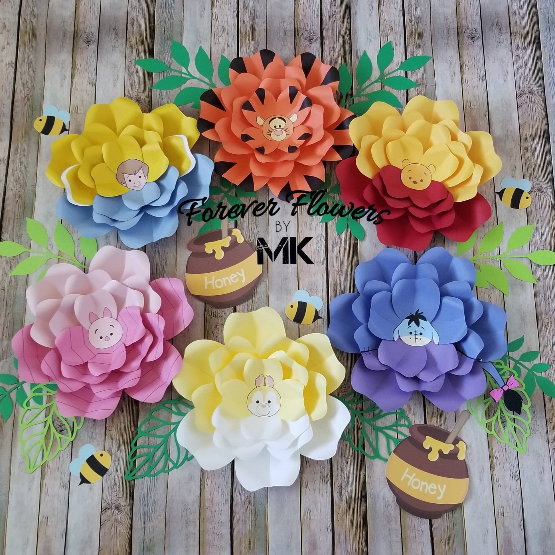 Deluxe Winnie The Pooh Flower Set