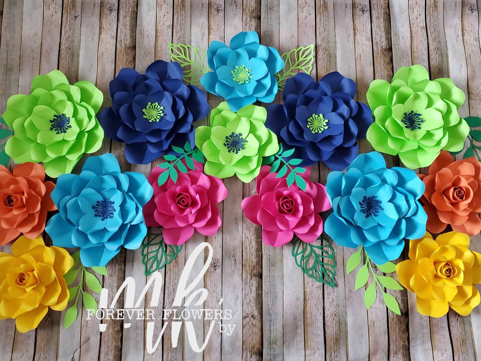 Fiesta Flowers: 10-14 Pc Set