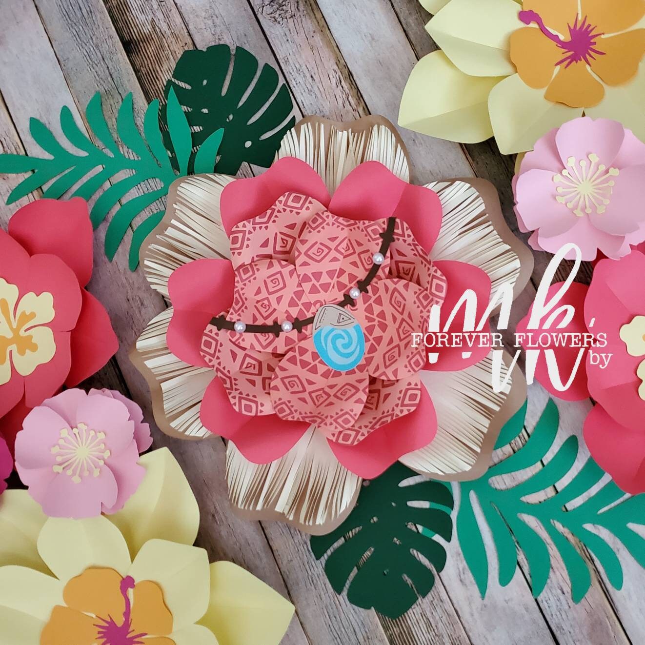 Moana Flowers Set