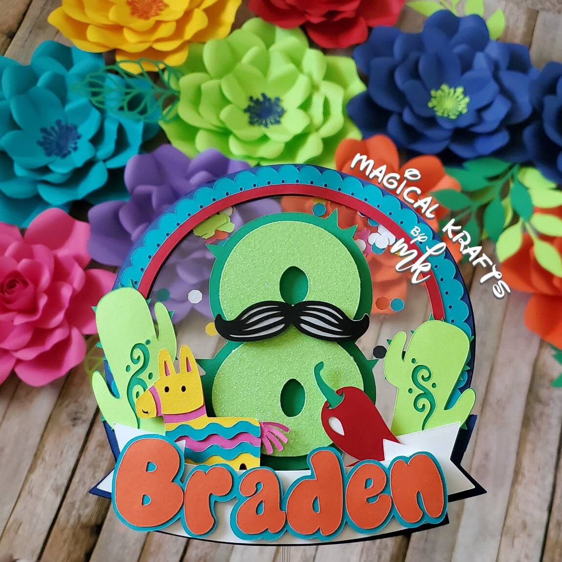 Fiesta Cake Topper