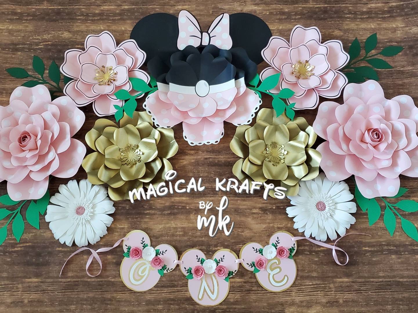 Minnie Flower Set
