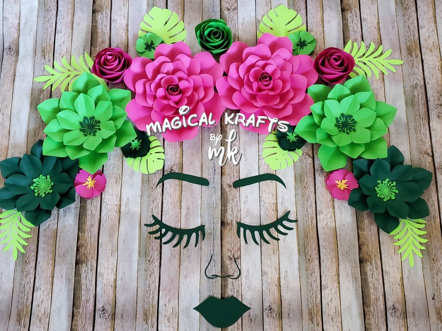 Te Fiti Flowers: 15 Pc Set