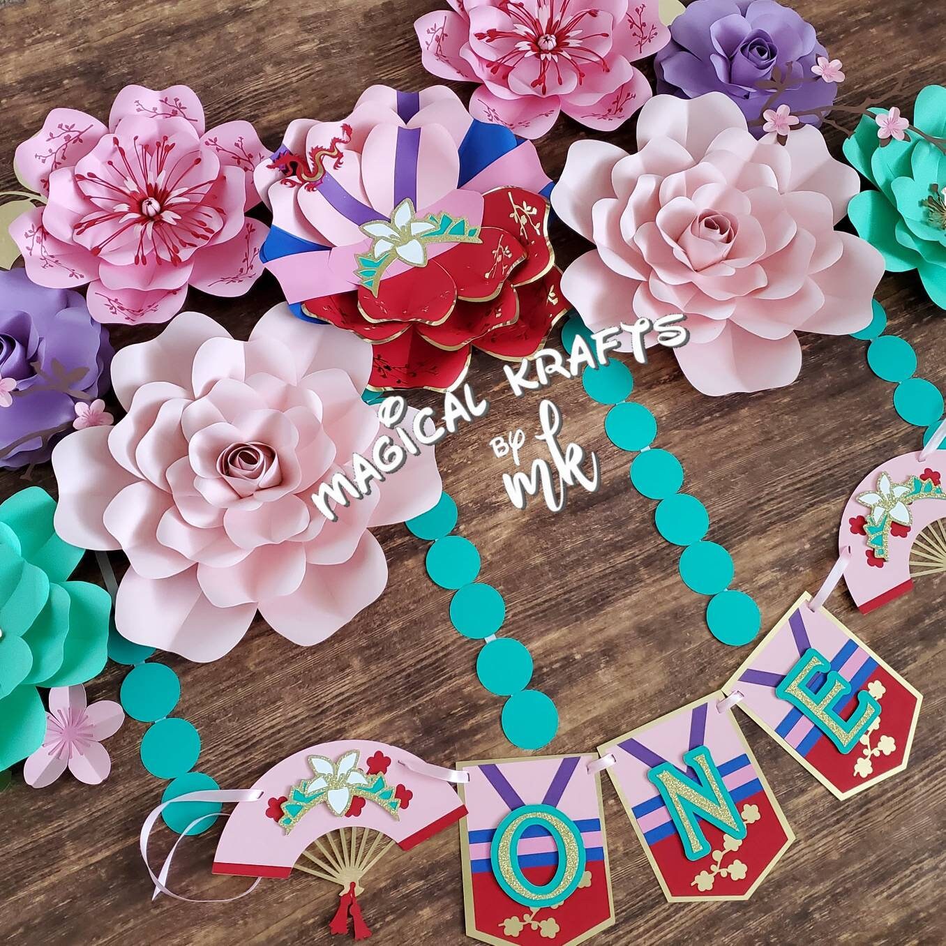 Mulan Flower Set