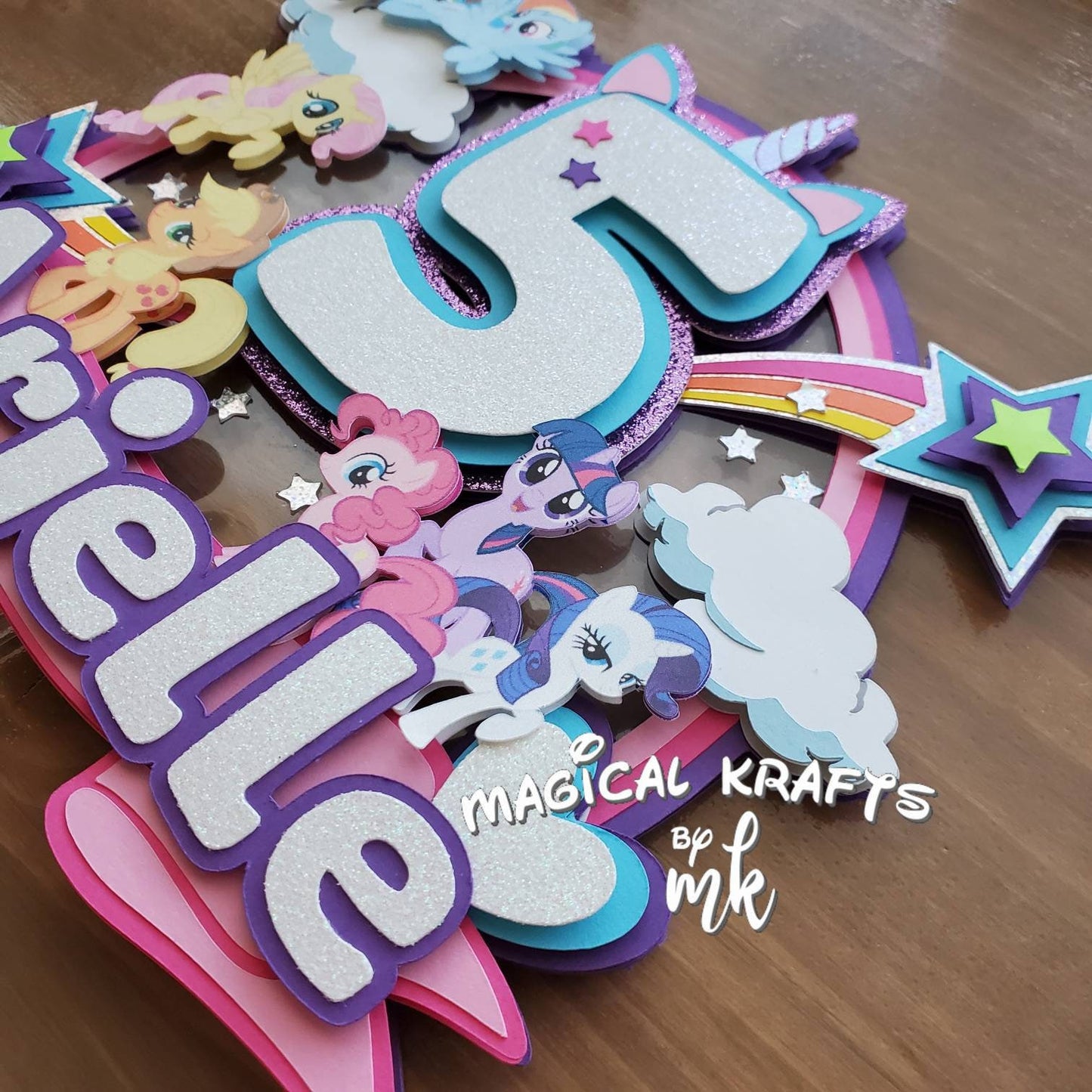Little Pony Cake Topper