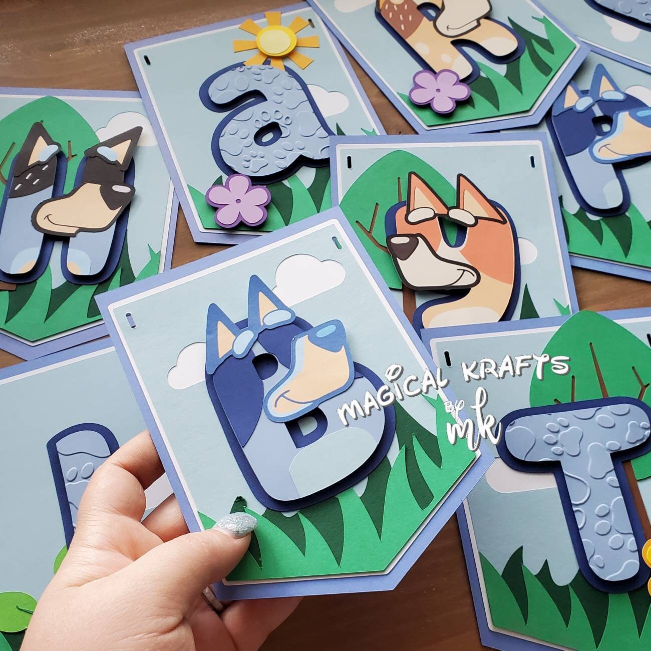 Blue Heeler Family Banner