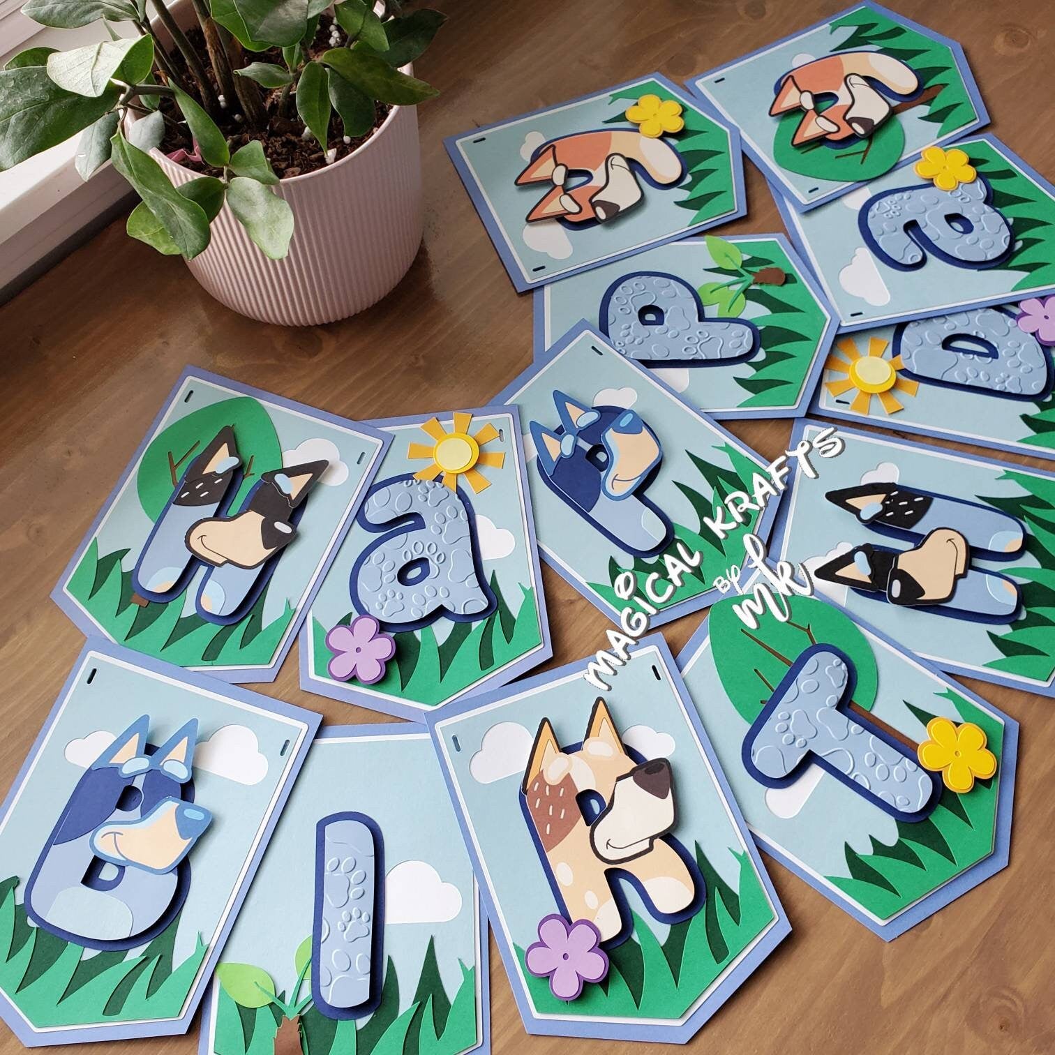 Blue Heeler Family Banner