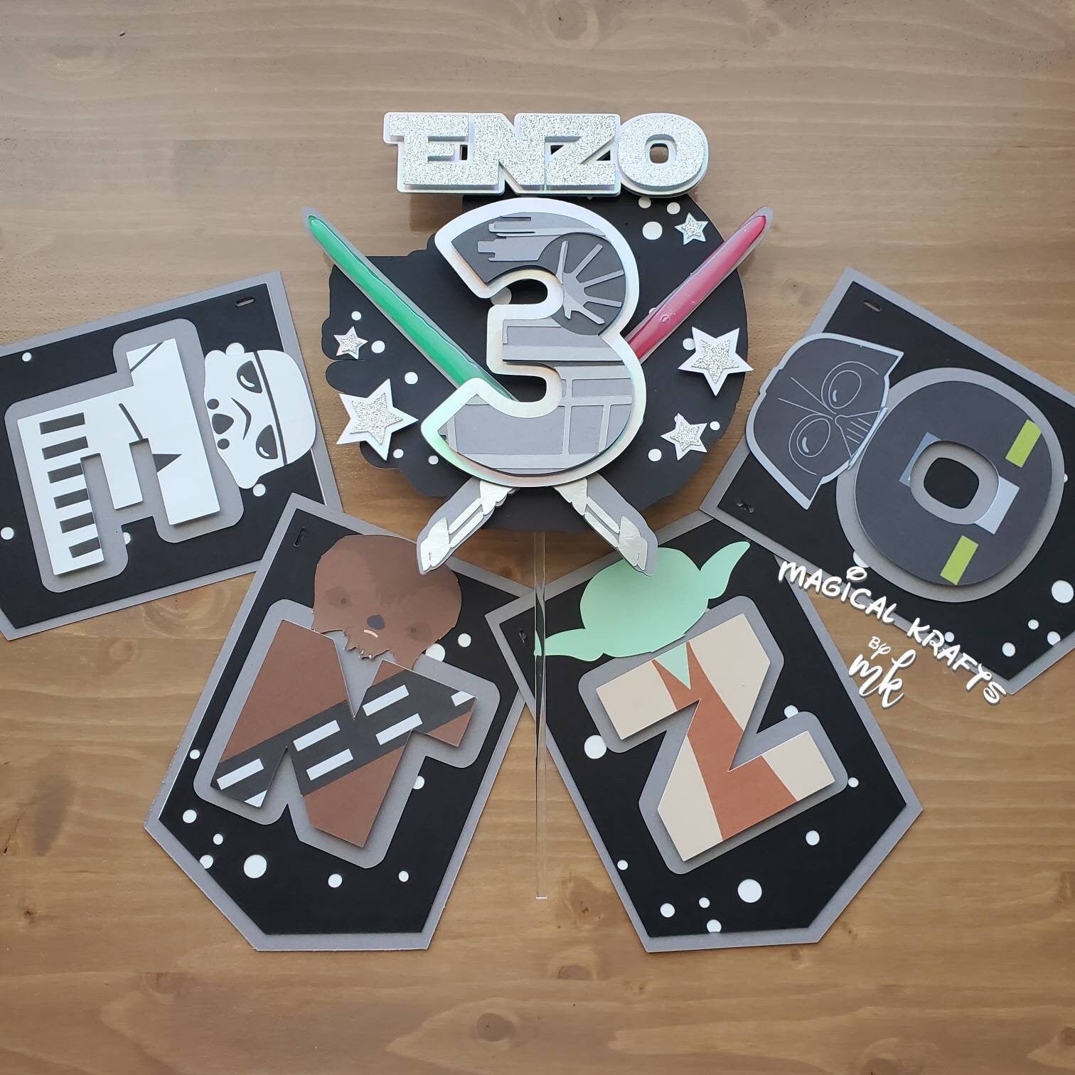 Death Star Cake Topper