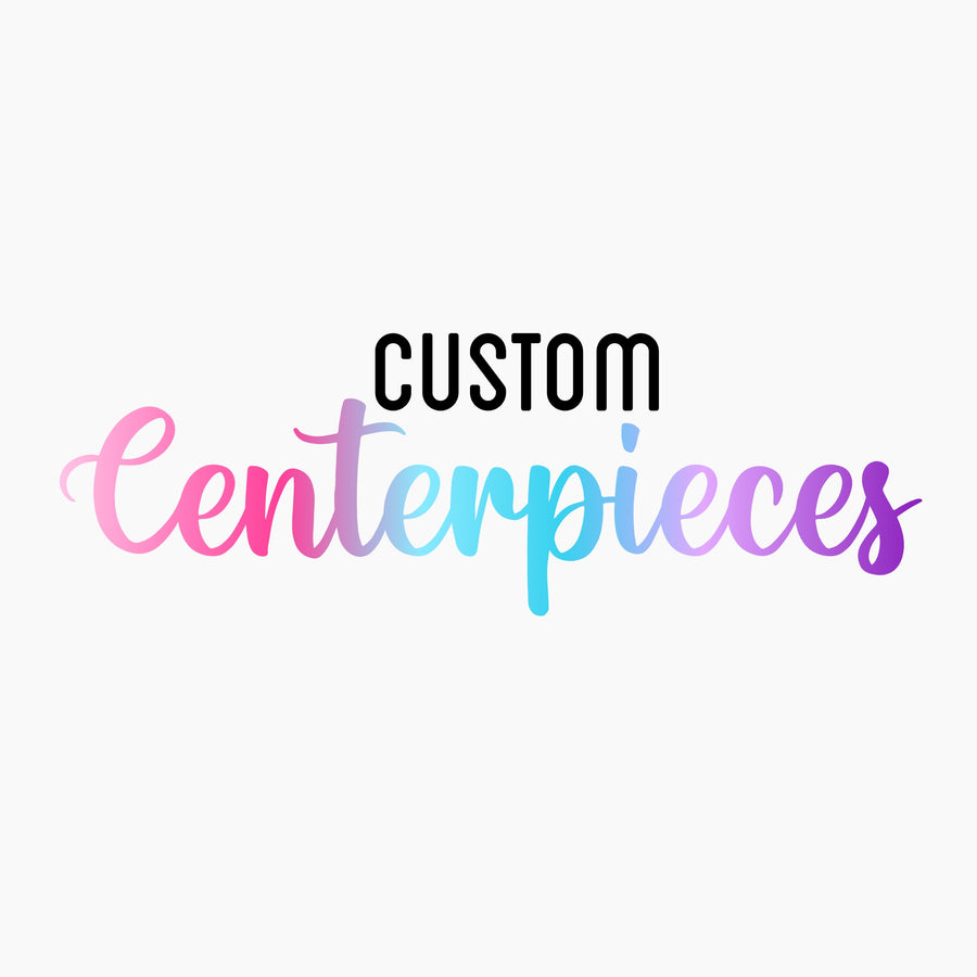Custom Centerpiece Boxes