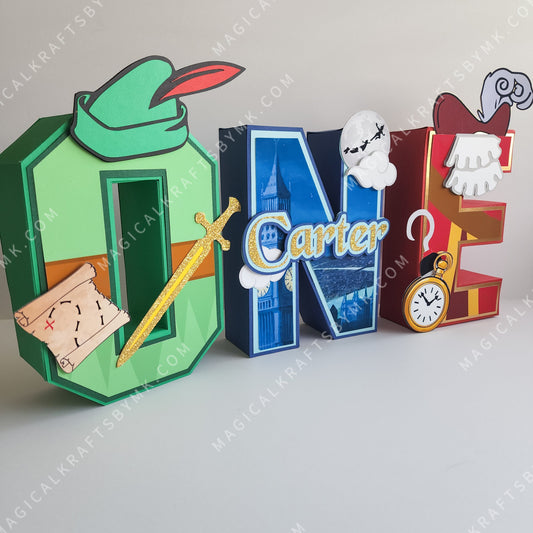 Neverland 3D Letters/Numbers