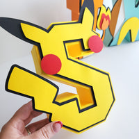 Poke 3D Letters/Numbers