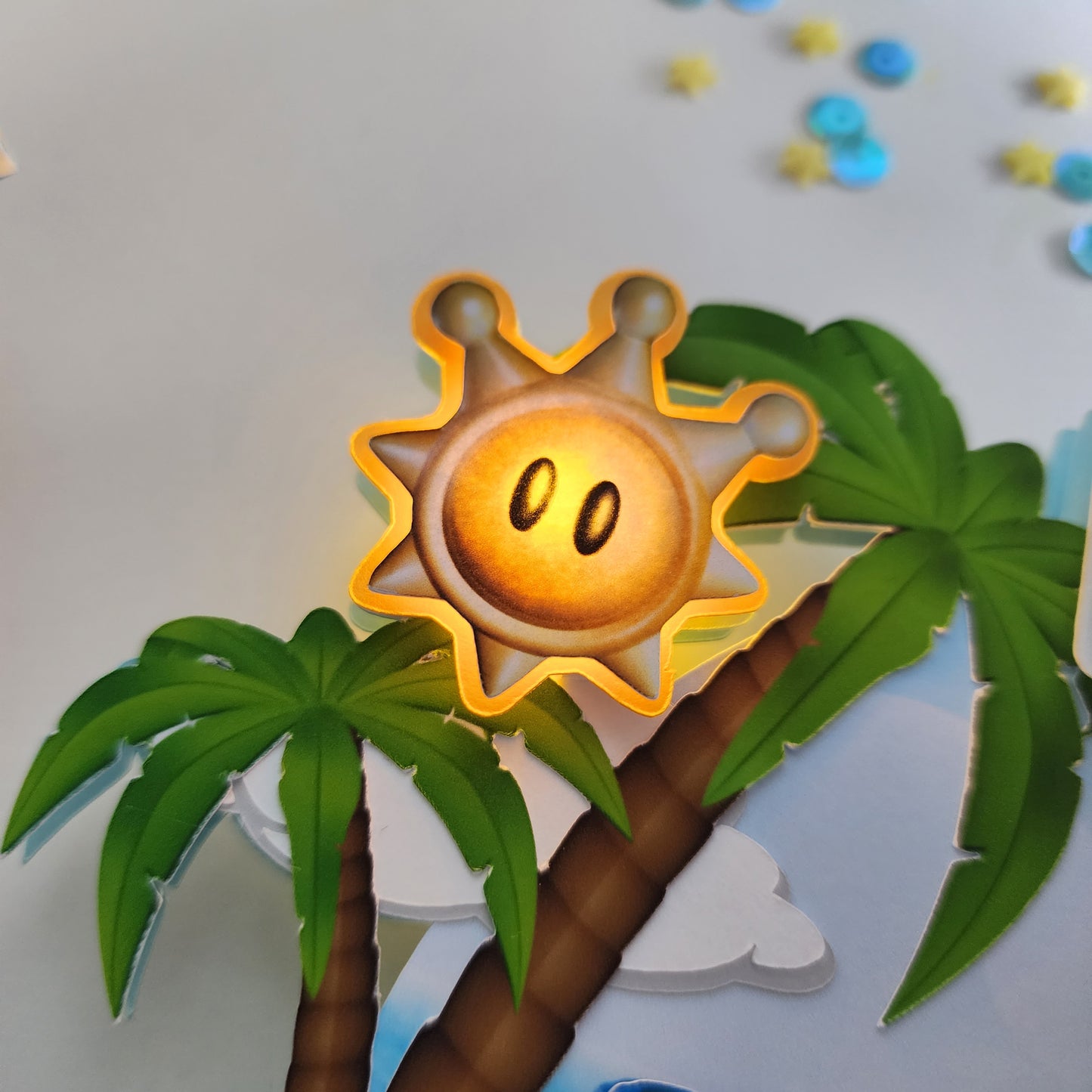 Beach Bros Cake Topper