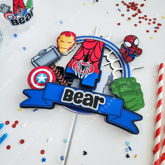 Main Hero Cake Topper