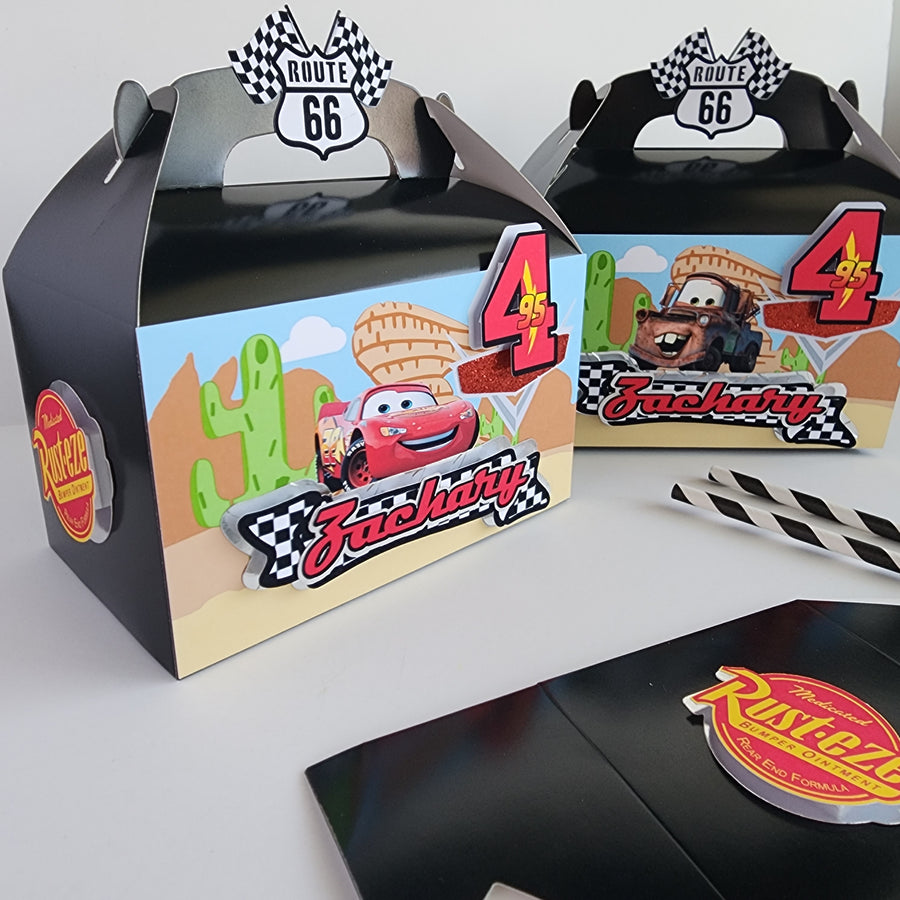 Route 66 Favor Boxes
